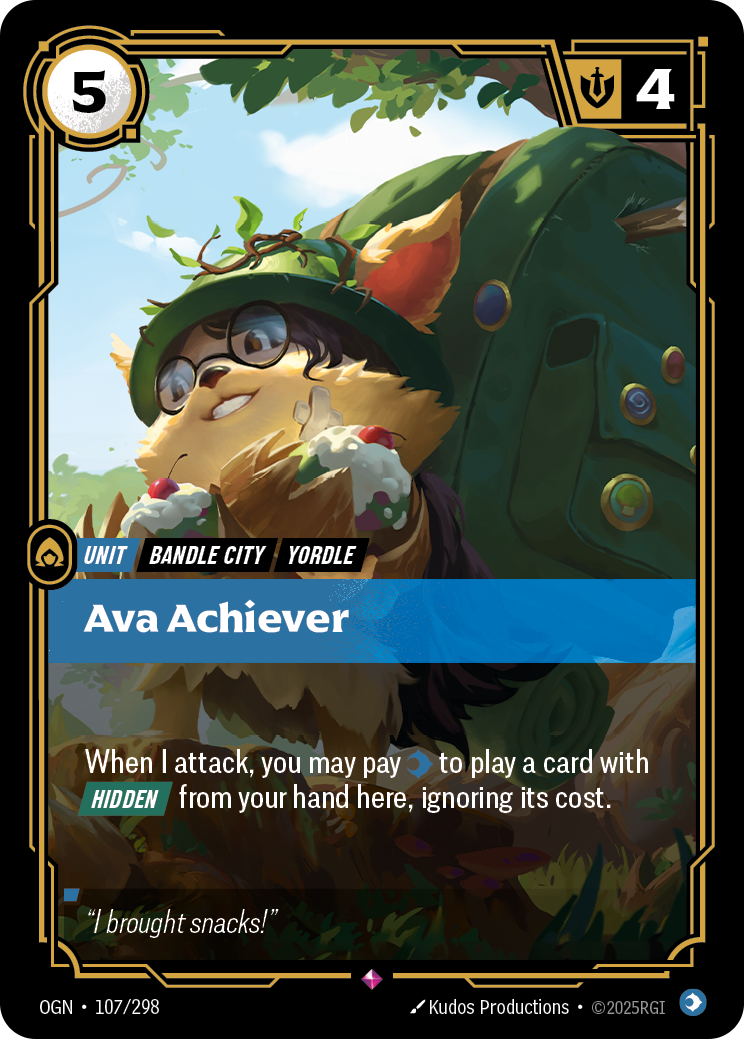 Ava Achiever foil
