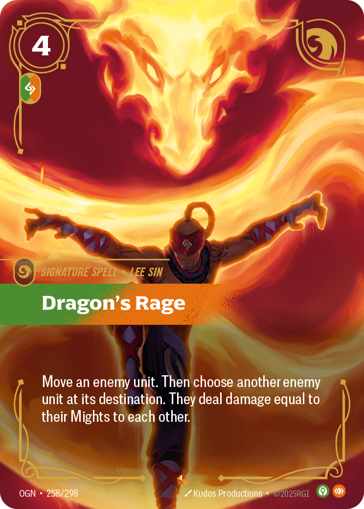 Dragon's Rage foil