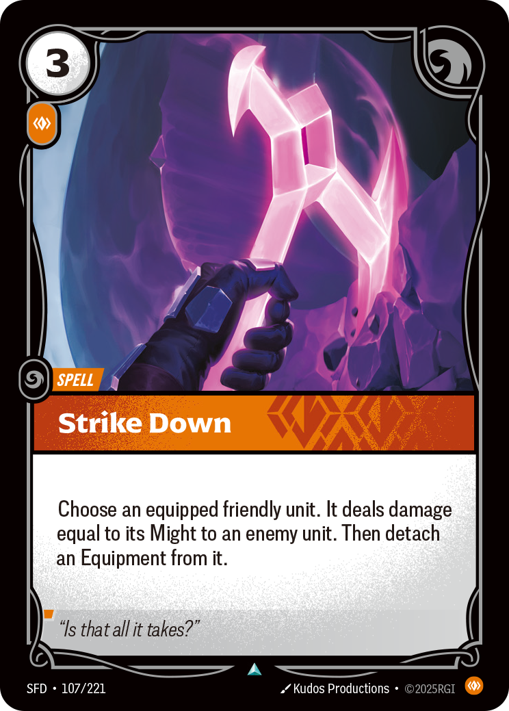 Strike Down normal